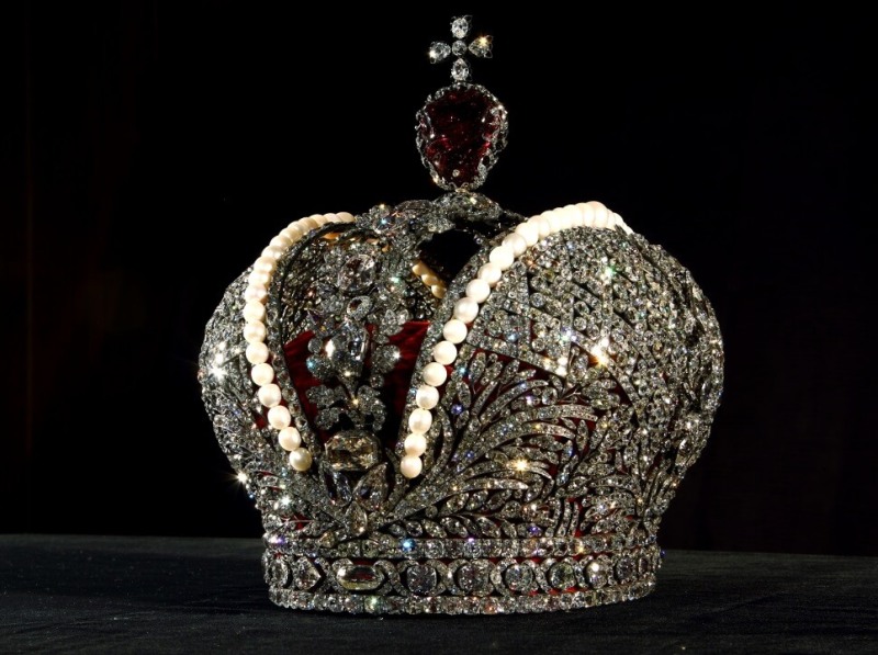 La couronne de l’Empire russe de la dynastie allemande Holstein-Gottorp La couronne de l’Empire russe de la dynastie allemande Holstein-Gottorp